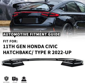 Feux arrière LED modifiés pour Honda Type-R FL1 FL2 FL4 FL5 2022-2025 – Vente en gros usine - Product Image 2