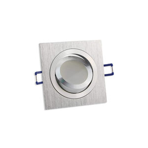 Portalámparas unidireccional en color plata, ideal para iluminación focalizada, eficiente en espacios reducidos y fácil de instalar. - Product Image 1