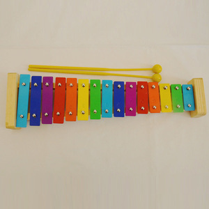 Xylophone en aluminium 15 tons en gros, instruments de percussion en bois, piano à frapper pour enfants - Product Image 3