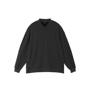 Heavy Hoodie <b>Men</b> Autumn Texture Sense Round Neck Loose Casual Fashion Couple <b>Long</b>-<b>sleeved</b> <b>Top</b> - Product Image 3