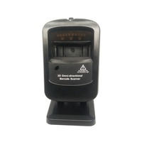 Escáner de código de barras de escritorio 2D omnidireccional automático manos libres de alta velocidad 2D QR para supermercado