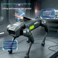 Neuer großer KI-gesteuerter elektrischer Roboterhund aus Kunststoff mit Sprachsteuerung, programmierbaren Funktionen und multifunktionalen Stuntfähigkeiten