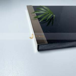 EX490 L-Shape Corner Decoration Tile Wall Trim <b>Strip</b> Stainless Steel L Profile Manufacturer for Engineering Decoration - Product Image 1