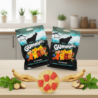 Bonbons à la maca pour hommes, formule naturelle de vitalité, sélection de saveurs personnalisées, fabrication OEM, marque propre, vente en gros par lots