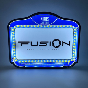 Tùy Chỉnh 3 Bộ Chữ Hạnh Phúc Sinh Nhật Dẫn Bảng Tin Đăng Ký Hộp Đêm VIP Dịch Vụ Chai Presenter LED Acrylic Thư Đăng Board - Product Image 3