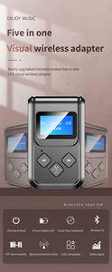 2022 HG T15 récepteur Blueteeth 3.5AUX adaptateur Blueteeth quatre en un avec écran <span class=keywords><strong>TV</strong></span> <span class=keywords><strong>ordinateur</strong></span> Blueteeth émetteur - Product Image 2