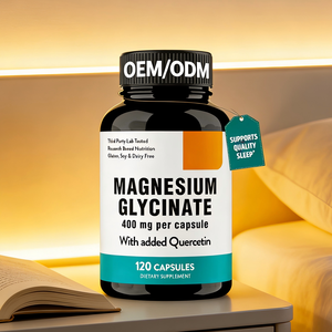 Capsules de glycinate de magnésium de qualité alimentaire Station120 avec vitamine E et extrait d'<span class=keywords><strong>aloe</strong></span> <span class=keywords><strong>vera</strong></span> pour adultes – Soutien au sommeil - Product Image 4