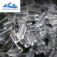 Machine à glace en tubes de 20 tonnes, compresseur Hanbell, pompe PLC, système de refroidissement par eau à économie d'énergie pour la conservation des aliments