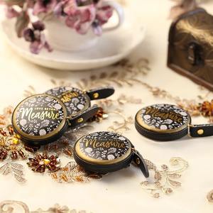 现货定制标志缝纫医用身体布裁缝工艺节食伸缩尺圆形皮革卷尺 - Product Image 6