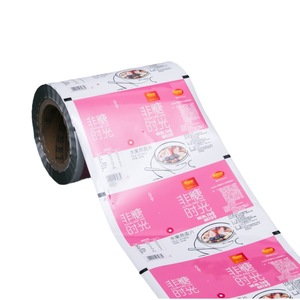 Rouleau de film <span class=keywords><strong>plastique</strong></span> personnalisé automatique mat de qualité alimentaire Emballage flexible <span class=keywords><strong>Impression</strong></span> stratifiée souple pour collations - Product Image 2