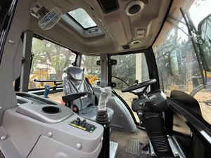 เครื่องไล่ระดับ420F แมวมือสองพร้อมระบบ GPS 4WD ไฮดรอลิกได้รับการรับรอง CE - Product Image 4