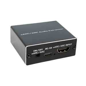 Adaptateur ARC <span class=keywords><strong>EARC</strong></span> HDMI2.0 HDCP2.2 4K/60Hz Convertisseur numérique optique TOSLINK SPDIF coaxial analogique 3,5 mm Convertisseurs de séparateurs vidéo - Product Image 2