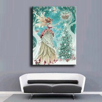 Peinture Diamant Ever Moment Nouveautés Noël Père Noël Elfe Strass Kit Bricolage Loisirs et Artisanat S2F2634