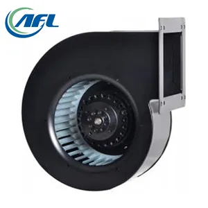 Ventiladores centrífugo afl 180mm ac 220/230v 50hz, controle de fluxo de ar de entrada única para frente, com quadro para sistema hvac