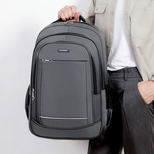Sport <b>Backpack</b> <b>Large</b> Capacity Waterproof Laptop Bag Unisex For Travel And Commute Black - Product Image 4