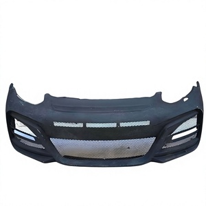 Pare-chocs avant de haute qualité adapté aux Porsche Panamera 10-16 Turbos, avec grille d'air, grille centrale 97050591173 971807079 - Product Image 1