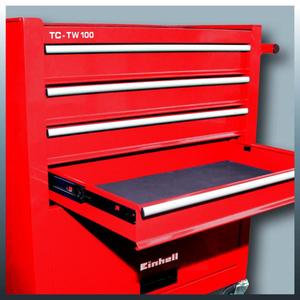 EINHELL - 4510170 TC-TW 100-Chariot d'atelier avec 4 tiroirs-EAN 4006825614305 ROLLING WORKSHOPS ROLLER CABINETS - Product Image 3