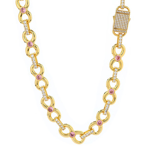 Fabrication sur mesure de bijoux hip-hop raffinés, collier à maillons sertis de pierres précieuses de 12 mm, collier à maillons en argent sterling 925, collier à maillons en moissanite - Product Image 6