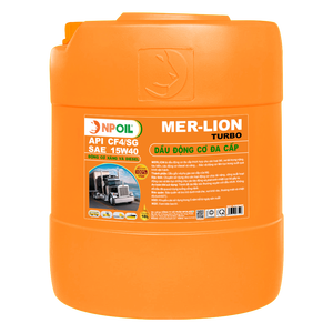 น้ำมันเครื่องหลายเกรด MERLION 15W40 บรรจุถัง 18 ลิตร กระป๋อง 25 ลิตร ถัง 200 ลิตร น้ำมันพื้นฐานและสารเติมแต่งคุณภาพสูง สำหรับระบายความร้อนและหล่อลื่น - Product Image 2