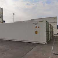 Fabrieksdirect 20ft 20 voet 20 ft Voet Vriescontainer met zonnepaneel voor fruit