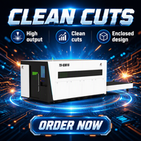 Équipement de découpe laser 3kW 6kW 12kW certifié CE, machine de découpe laser entièrement fermée 3015 4020 6020 6025 avec table d'échange