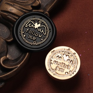 <span class=keywords><strong>Sello</strong></span> de cera de latón antiguo cabeza de <span class=keywords><strong>sello</strong></span> diseño intercambiable monograma <span class=keywords><strong>personalizado</strong></span> decoración inicial de la boda - Product Image 2