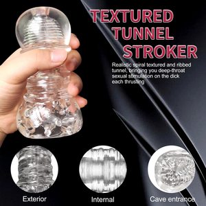 Masturbateur réaliste 3D souple pour hommes, avec vagin profond et anus, jouet sexuel pour adultes - Product Image 3