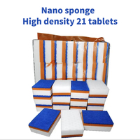 Éponge à gomme multifonctionnelle Tampons de nettoyage magiques pour la cuisine et la maison Éponge à nano mélamine