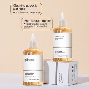 100ML Glycolic Acid 7% <b>Skin</b> Toner Face Care Solution for Acne Removal and Deep Hydration Moisturizing <b>Skin</b> Rejuvenation - Product Image 5