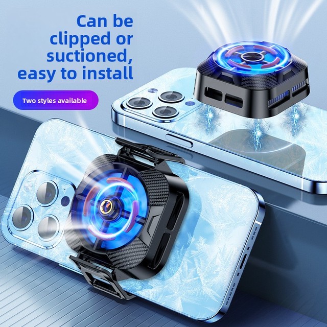 Best Selling X79 Semiconductor Magnetic-Suction Phone Cooler ABS Aluminum Alloy Quiet Refrigeration Heat Sink Accessories
