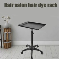 Chariot de rangement mobile pour salon de coiffure à 4 roues, durable et moderne, avec design commercial multifonctionnel