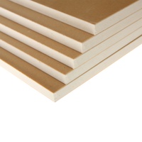 3-30mm d'épaisseur WPC panneau de mousse Composite feuille bois et plastique jaune clair, jaune foncé