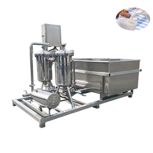 Food Grade Liquid Filter Duplex Milk Filter Egg Liquid Filter Machine - Product Image 1