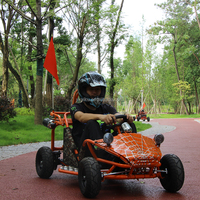 Buggy des dunes à grande vitesse 110CC, karting de course avec moteur à ondes automatique à vendre pour adultes
