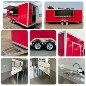Mobile Food Coffee Cart <strong>Ice</strong> <strong>Cream</strong> Trailer DOT Concession Food Trailer <strong>for</strong> Sale Restaurant Food <strong>Truck</strong> With Full Kitchen - Product Image 2