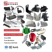 Service OEM : Pièces estampées en métal sur mesure en acier inoxydable (clips de câble ou supports de ceinture en acier à ressort) ou en aluminium