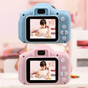 Çocuklar kamera Mini HD ekran 1080P projeksiyon Video kamera oyuncaklar çocuk bebek hediyeler doğum günü dijital çocuk kamera