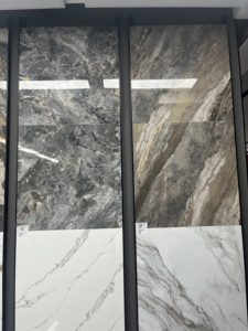 Piastrelle <span class=keywords><strong>in</strong></span> Ceramica Placcate Oro A-DFFUSION - Finitura Lucida e Opaca 800x800mm per Interni, Camera da Letto, Soggiorno, Hotel - Product Image 5