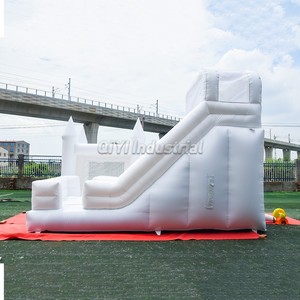 Château gonflable gonflable pour anniversaire Château gonflable pour mariage Maison blanche pour anniversaire à vendre - Product Image 4