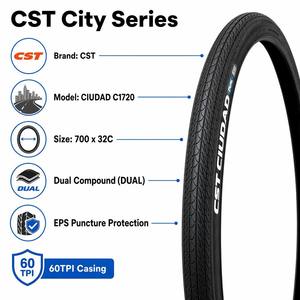 <span class=keywords><strong>Pneu</strong></span> de vélo de <span class=keywords><strong>route</strong></span> CST 700C 700x25 28 32 35 38C Anti-crevaison EPS Double Composé 60TPI Haute Vitesse pour Vélo de Ville et Tourisme, Type Clincher - Product Image 4