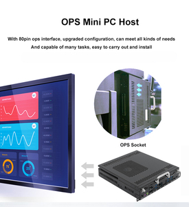 Ordinateur OPS 12e génération I5 8GB 256GB SSD <span class=keywords><strong>Euro</strong></span> Standard Mini PC compact pour l'éducation intelligente Panneau d'affichage numérique interactif - Product Image 4