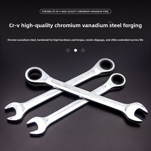 10Mm Hai-Cách Cố Định Ratchet Cờ Lê Kết Hợp Cơ Khí Công Cụ Cho Xe Cơ Thể Sửa Chữa OEM Tùy Chỉnh Metric Hệ Thống Đo - Product Image 3