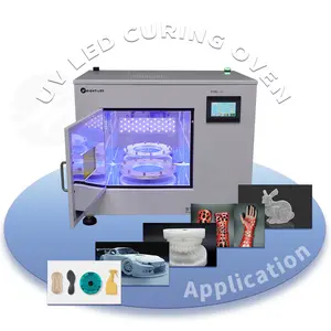 Venta de fábrica UV LED horno de curado con tocadiscos buen precio UV LED caja de curado para impresora 3D profesional