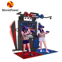 Parc d'attractions de réalité virtuelle simulateur 9D 2 joueurs Vr espace Vr arène de tir Machine de jeu Vr multijoueur
