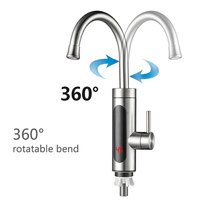 Distributeur Fonction d'affichage numérique Modèle de base Robinet d'eau bouillante instantanée-Contrôle manuel de la température