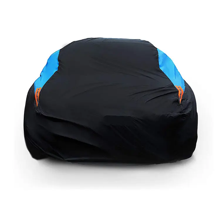 high quality custom logo and size car covers exterior waterproof zipper door car cover outdoor flood proof car cover