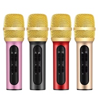 Microphone pour téléphone portable C11 / Microphone pour TikTok Live Song Card, pour salutations et chansons