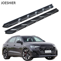 Marchepieds latéraux en alliage d'aluminium de style luxe tout-terrain JOESHIER pour Audi Q3/Q5/Q5L/Q7/Q8 SUV, fixation par vis de haute qualité