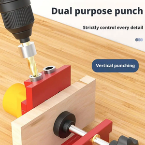 New Arrival Durable Industrial DIY Aluminum Alloy Hand-operated Pocket Hole Jig Woodworking <b>Drill</b> <b>Guide</b> Carpenter OEM/ODM - Product Image 6