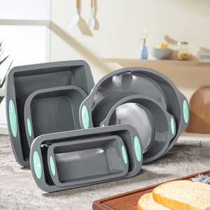 Moule à gâteau en chiffon en silicone, moule à pâtisserie de cuisine, démoulage facile, emballage <span class=keywords><strong>personnalisable</strong></span> - Product Image 1